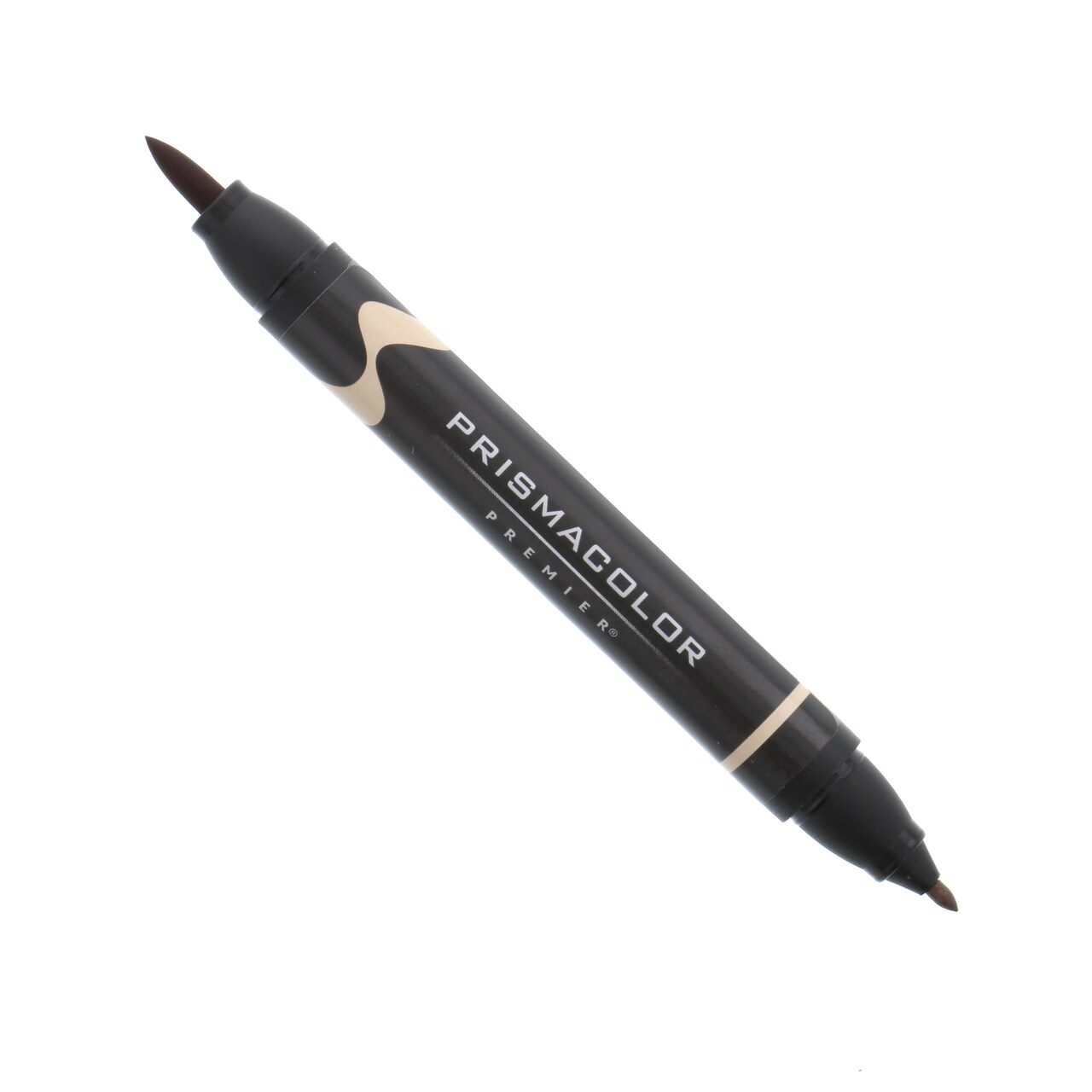 Prismacolor Premier Art Marker - Brush-Fine Double-Ended Markers - Mocha Light